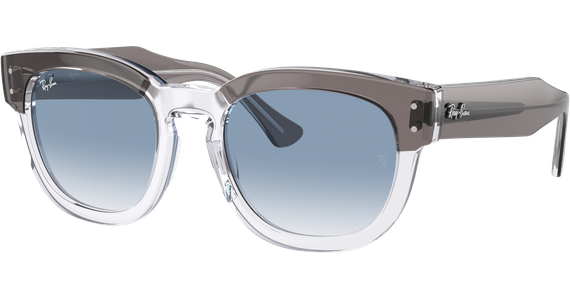 Ray-Ban Mega Hawkeye RB0298S 13553F Sonnenbrille blaues Glas - Ansicht 2