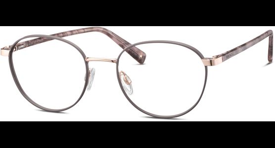 Brendel 902445 49 50 - Brille Damen - Fassung: Rot, Metall, Panto - Ansicht 2