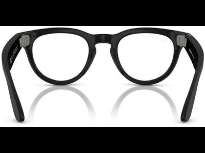  Ray-Ban Meta Headliner RW4009 601S1Z 50 Matt Schwarz selbsttönende Gläser Grau (Gen 1) Ansicht 5