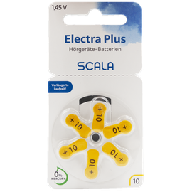 Scala Hörgerätebatterien Electra plus 10 (60 Stk.)