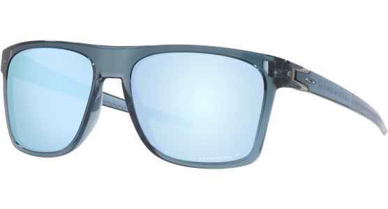 Oakley Leffingwell OO9100 910005 - Sonnenbrille Herren - Fassung: Blau, Kunststoff, Rechteck - Glasfarbe: Blau - Ansicht 2