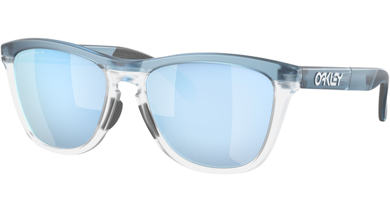 Oakley Frogskins Range OO9284 928409 55 - Sonnenbrille Herren - Fassung: Blau, Kunststoff, Rund - Glasfarbe: Blau - Ansicht 2
