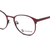 meineBrille 04-79000-01, Rot/Schwarz Matt nah
