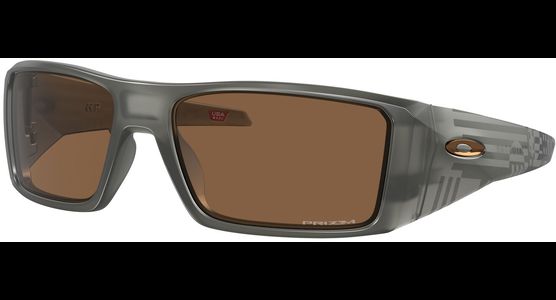 Oakley Heliostat OO9231 923116 - Sonnenbrille Herren - Fassung: Transparent, Kunststoff, Rechteck - Glasfarbe: Prizm Bronze - Ansicht 2