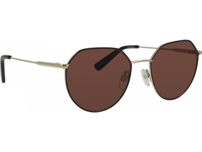 meineBrille Sonnenbrille Unisex meineBrille 14-36000-01 Gold glänzend / Schwarz matt Ansicht 4