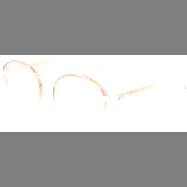 Chloé Brille CH0033O Orange/Braun/Rosé Rund