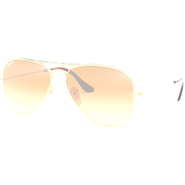 Ray-Ban Aviator Gradient RB3025 001/M2 Gold/Braun 58 - Sonnenbrille