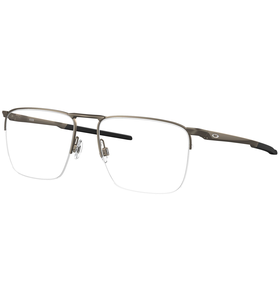Oakley Brille Voon OX3026 302602 Silber/Schwarz Halbrand - Ansicht 2