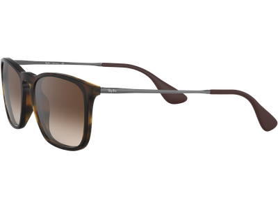Ray-Ban Sonnenbrille Herren Ray-Ban Chris RB4187 Matt Havanna / Verlauf Braun 856/13 54 Ansicht 2