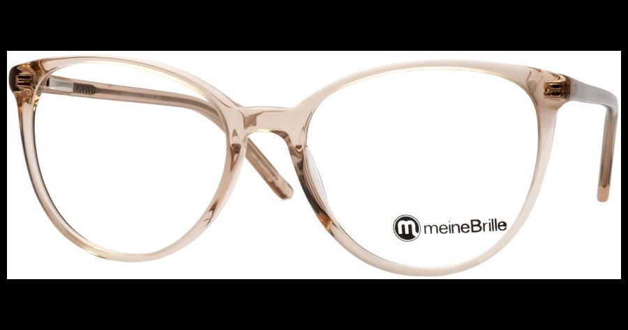 meineBrille 04-06000-03, Sand Cateye Brille