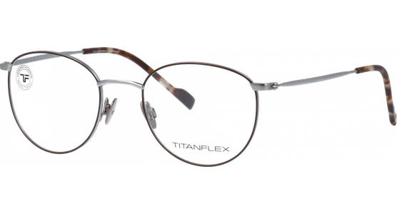 Titanflex 820822 50 36 - Brille Herren - Fassung: Grau, Titan - Ansicht 2