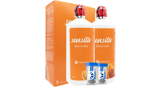 meineLinse sensitiv Peroxidlösung 2x360ml - Ansicht 3