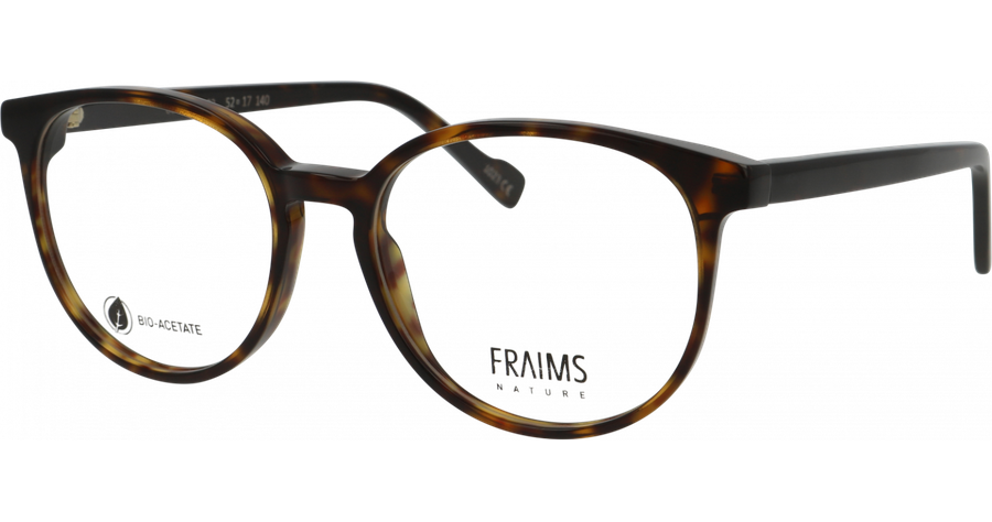 FRAIMS Brille Unisex FRAIMS NATURE 03-31120-02 Erika, dunkel havanna Ansicht 1