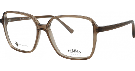FRAIMS NATURE 03-23000-01 Rose, Hellbraun transparent glänzend - Ansicht 2