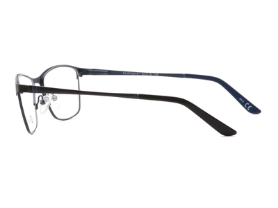 meineBrille 04-87020-01, Schwarz/Blau Matt seite