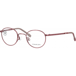 Titanflex Kids 830131 41 51 - Kinderbrille - Fassung: Rot, Metall