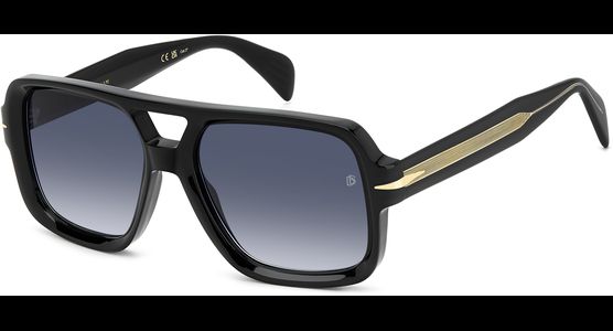 David Beckham DB 7151/S 55 Schwarz - Ansicht 2
