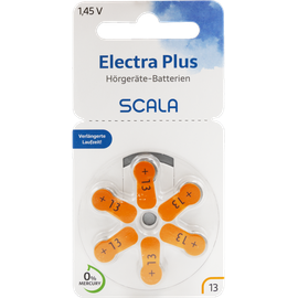 Scala Hörgerätebatterien Electra plus 13 (60 Stk.)