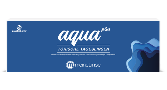 meineLinse aqua plus torische Tageslinsen 30er Kontaktlinsen - Ansicht 2