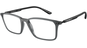 Emporio Armani EA3237 6106, Schwarz Transparent/Schwarz