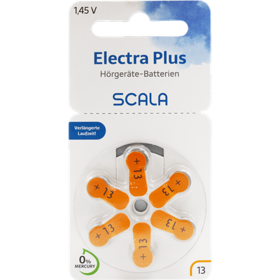 Scala Hörgerätebatterien Electra plus 13 (60 Stk.)