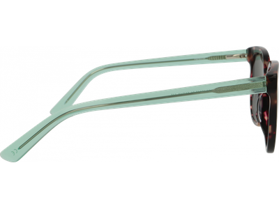 meineBrille Sonnenbrille Damen meineBrille 14-46140-01 havanna-pink/grün Ansicht 3