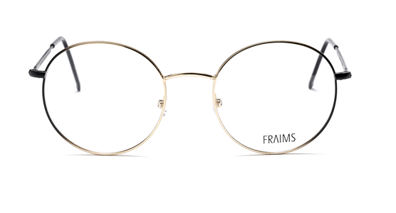 Brille Fraims 03-97170-03 Celine, Schwarz Matt Gold Frontansicht - Ansicht 5