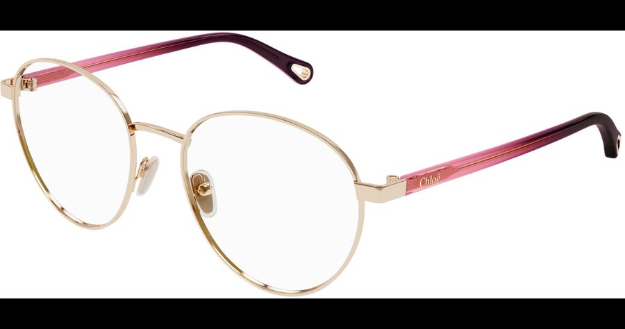 Chloé Brille Damen Chloé CH0269O 53 Gold Ansicht 1