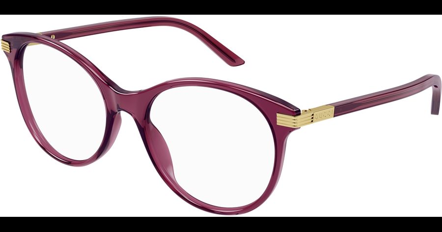 Gucci GG1450O Rot/Gold Brille