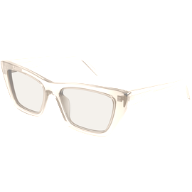 Saint Laurent SL 276 MICA - 045 Braun/Hellgrau - Größe M Damen-Sonnenbrille