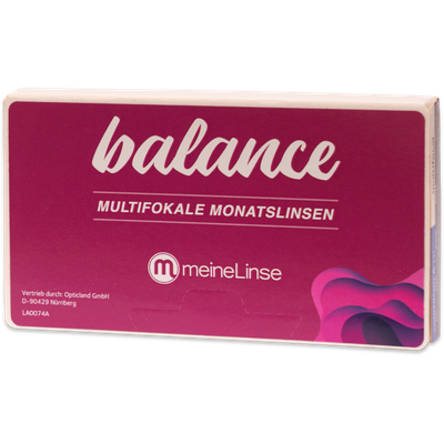 meineLinse balance multifokale Monatslinsen 3er Gleitsichtkontaktlinsen