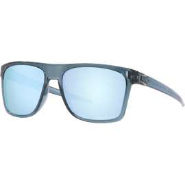 Oakley Leffingwell OO9100 910005 - Sonnenbrille Herren - Fassung: Blau, Kunststoff, Rechteck - Glasfarbe: Blau