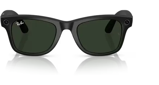 Ray-Ban Meta Wayfarer RW4006 601S1M 50 Matt Schwarz selbsttönende Gläser Graphit Grün (Gen 1) - Ansicht 5