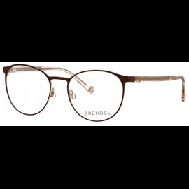 Brendel 902421 52 60 Runde Brille Damen Braun Metall