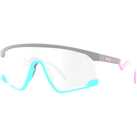 Oakley Bxtr OO9280 928005 - Sonnenbrille Unisex - Fassung: Schwarz, Kunststoff, Rechteck - Glasfarbe: Grau
