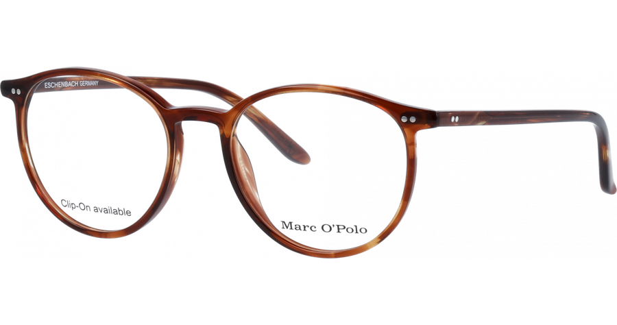 Marc O'Polo 503084 60 5018 Havanna - Brille Unisex - Fassung: Havanna, Kunststoff, Panto