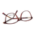 meineBrille 04-96050-01, Weinrot/Rot Havanna