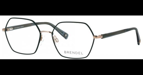 Brendel 902435 54 40 Quadratisch Brille Damen Grün, Metall - Ansicht 2