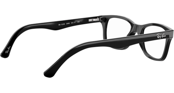 Ray-Ban RX5228 Schwarz - Ansicht 9