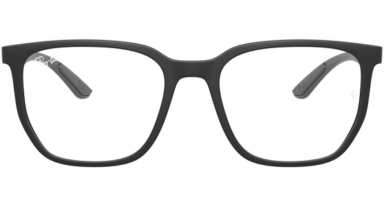 Ray-Ban RX7235 5204, Schwarz matt - XLARGE - Ansicht 3
