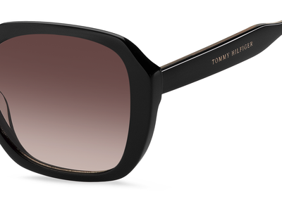 Tommy Hilfiger Sonnenbrille Damen Tommy Hilfiger TH 2105/S 54 black Ansicht 4