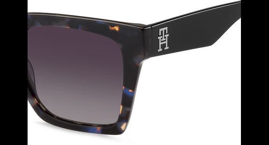 Tommy Hilfiger TH 2100/S 53 Blau Havanna - Ansicht 5