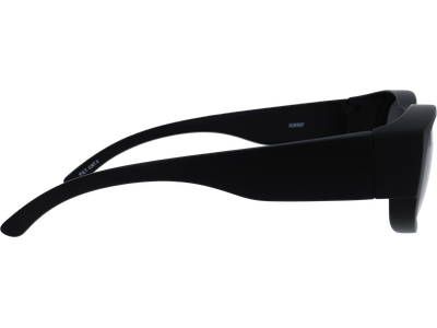 SunRay Sonnenbrille Unisex SunRay 06-71400-03 Überbrille, Schwarz matt Ansicht 3