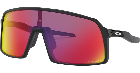 Oakley Sutro OO9406 940608 - Sportsonnenbrille Herren - Fassung: Schwarz, Kunststoff, Rechteck - Glasfarbe: Rose Verlauf - Ansicht 2