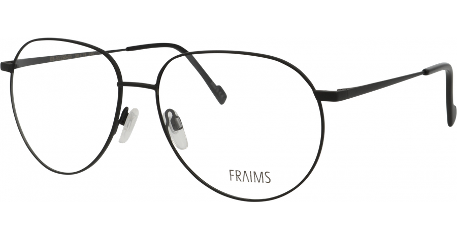 FRAIMS 03-31150-01 Luca, Schwarz matt Brille