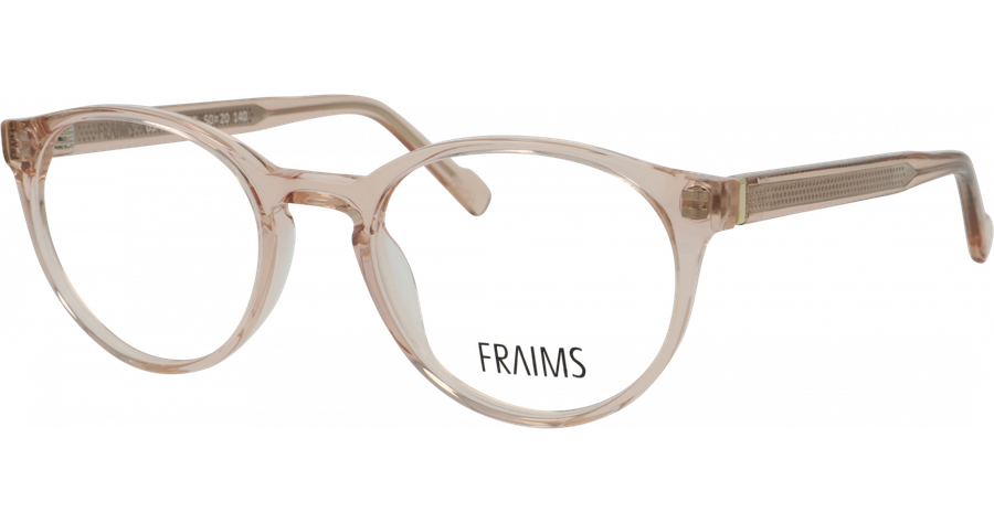 FRAIMS 03-41230-03 Kim, rosé kristall glänzend Brille Damen Kunststoff, Panto