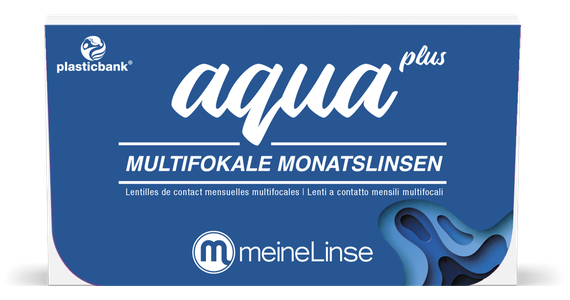 meineLinse aqua plus multifokale Monatslinsen 3er Gleitsichtkontaktlinsen - Ansicht 2