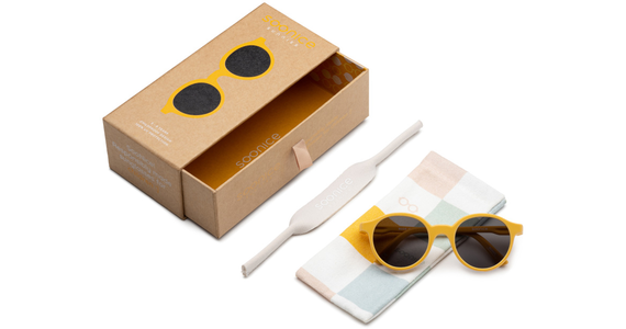 SooNice Sunnies Kindersonnenbrille 2021SNCY Goldgelb Box - Ansicht 4