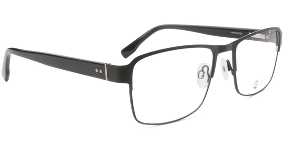 meineBrille 04-96010-01, Schwarz Matt rechts - Ansicht 5
