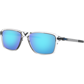 Oakley Wheel House OO9469 946902 - Sonnenbrille Herren - Fassung: Transparent, Kunststoff, Eckig - Glasfarbe: Blau